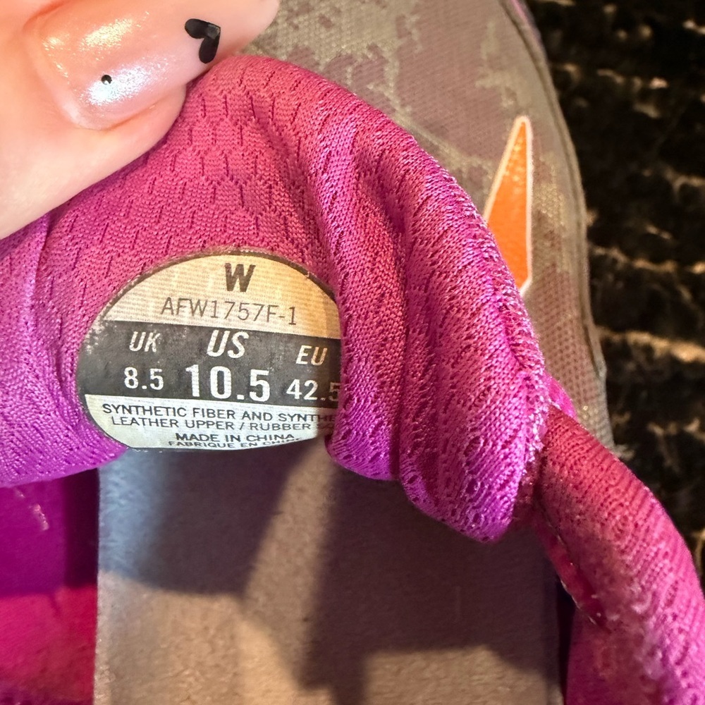 Altra Timp Womens Pink and Orange Running Shoes 10.5 🧡 - Picture 6 of 7